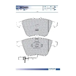 FOMAR Friction FO912481
