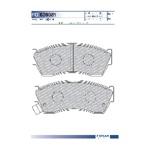 FOMAR Friction FO620081