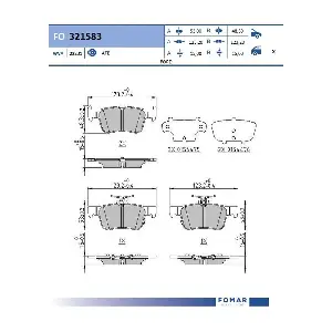 FO 321583 FOMAR Friction
