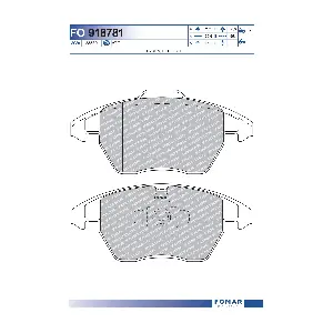 FOMAR Friction FO918781