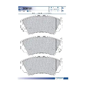 FOMAR Friction FO 936181