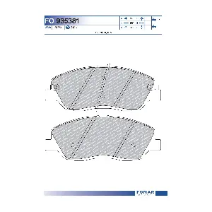 FOMAR Friction FO 935381