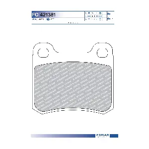 FOMAR Friction FO 421381