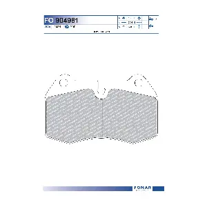FOMAR Friction FO904981