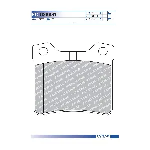 FOMAR Friction FO638681