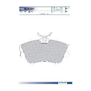 FOMAR Friction FO 625381
