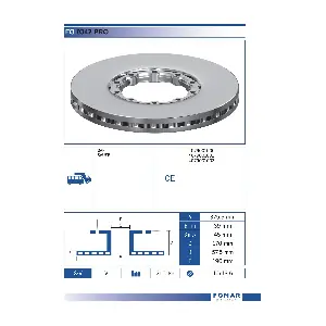 FOMAR Friction FO 0342 PRO