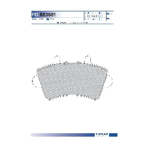 FO683681 FOMAR Friction
