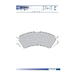 FOMAR Friction FO461881