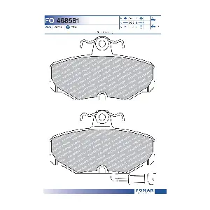 FOMAR Friction FO468581