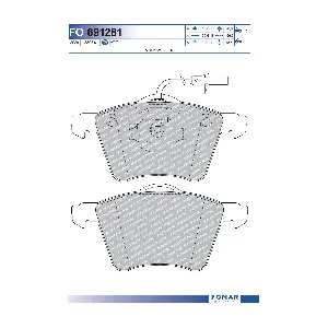 FOMAR Friction FO 691281