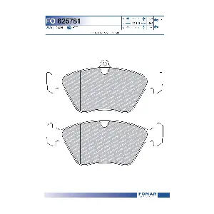 FOMAR Friction FO 625781