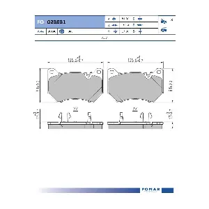 FO 028881 FOMAR Friction