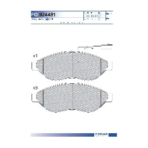 FOMAR Friction FO924481
