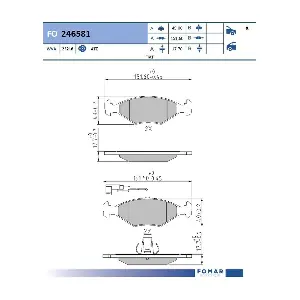 FOMAR Friction FO246581