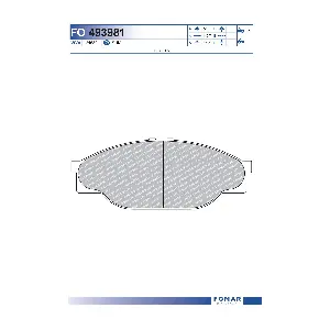 FOMAR Friction FO 493981
