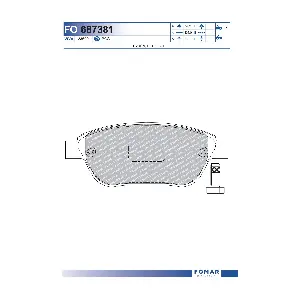 FOMAR Friction FO687381