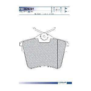 FOMAR Friction FO920281