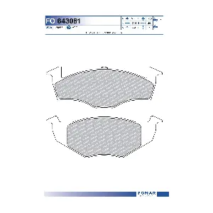 FOMAR Friction FO 643081