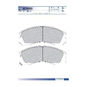 FOMAR Friction FO478081
