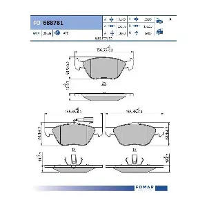 FOMAR Friction FO688781