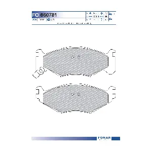 FOMAR Friction FO660781
