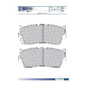 FOMAR Friction FO623781