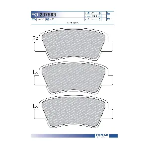 FO207983 FOMAR Friction