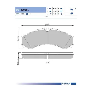 FOMAR Friction FO 239081