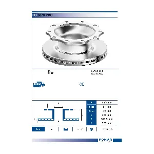 FOMAR Friction FO 0379 PRO