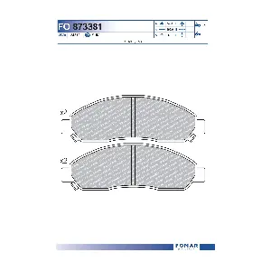 FOMAR Friction FO873381