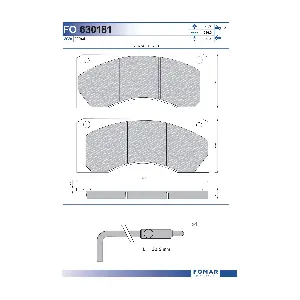 FO 630181 FOMAR Friction