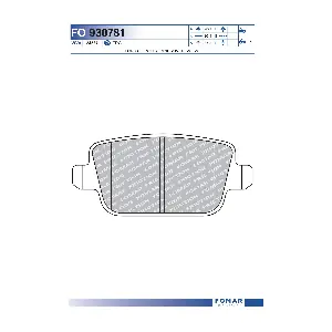 FOMAR Friction FO930781