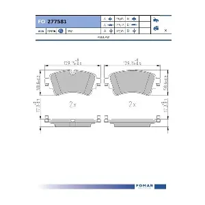 FO 277581 FOMAR Friction