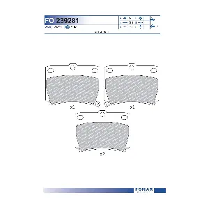 FO 239281 FOMAR Friction