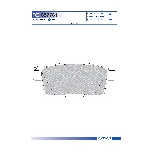 FOMAR Friction FO857781