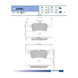 FOMAR Friction FO 263981