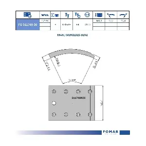 FO 011749 00 FOMAR Friction