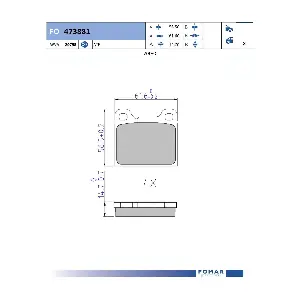 FOMAR Friction FO 473881