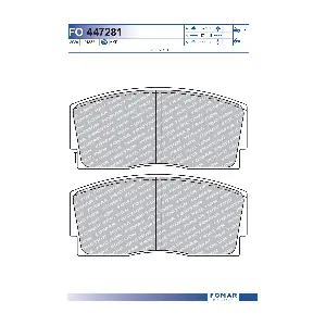FOMAR Friction FO 447281