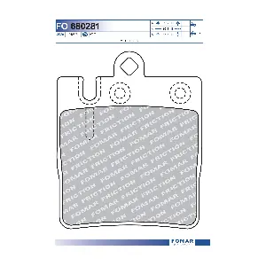 FOMAR Friction FO 680281