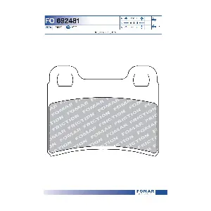 FO692481 FOMAR Friction