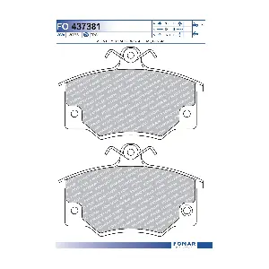 FOMAR Friction FO 437381