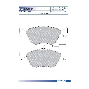 FOMAR Friction FO672881