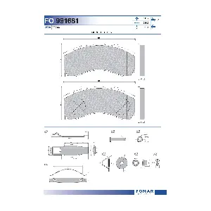FO 991681 FOMAR Friction
