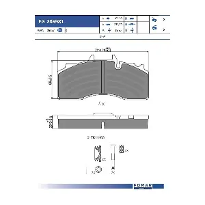 FG286981 FOMAR Friction