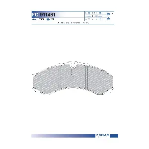 FOMAR Friction FO911481