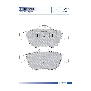 FOMAR Friction FO 686281