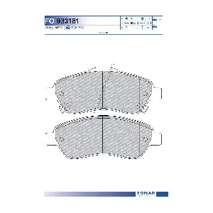 FO 933181 FOMAR Friction