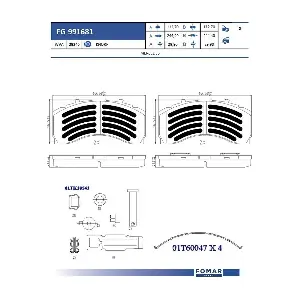 FG 991681 FOMAR Friction